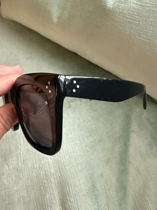 Céline Tilda Sunglasses (Phoebe Philo Era) - Black main image 3
